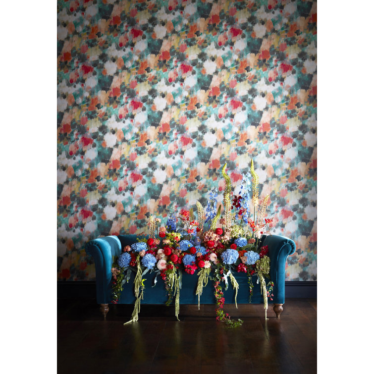 Harlequin Exuberance Abstract Wallpaper Roll Perigold